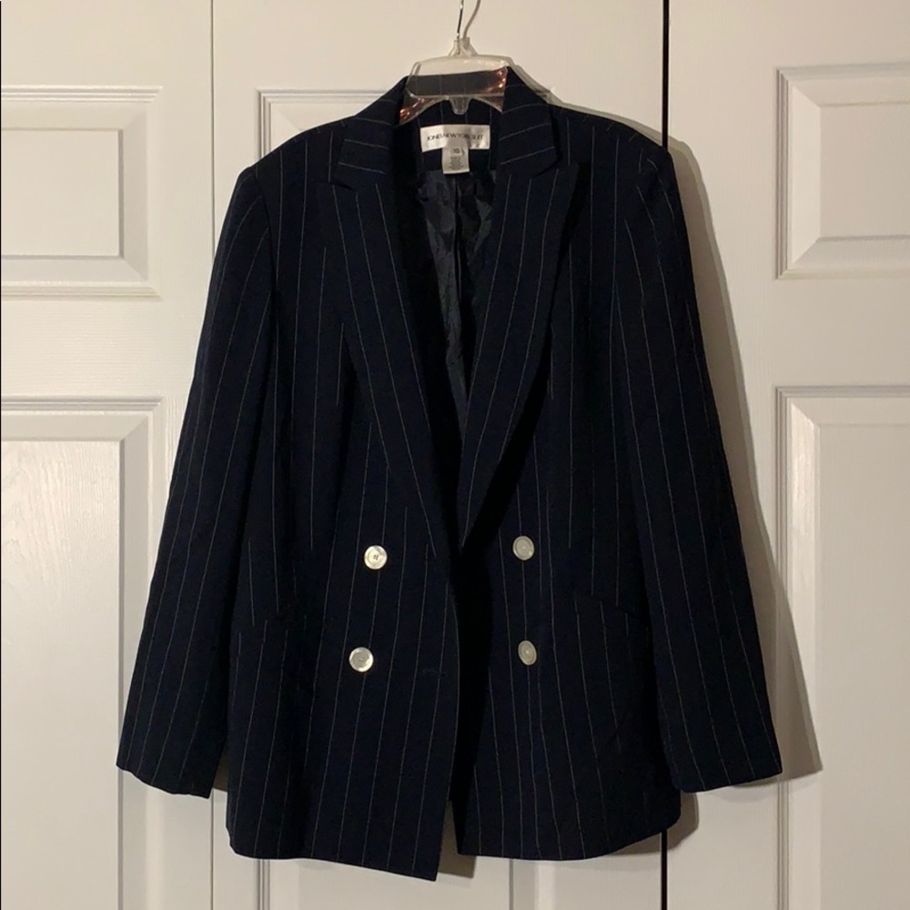 Jones New York Pinstripe Blazer